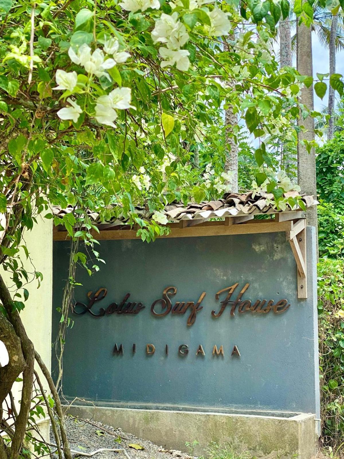 Lotus Surf House Hotel Midigama Exterior photo